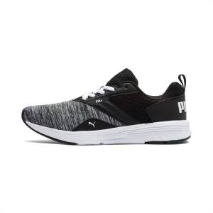 White / Black Girls' Puma NRGY Comet Sneakers | PM862NFP
